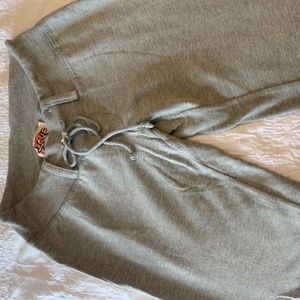 LOVE BY YAYA WIDE LEG DRAWSTRING SWEATS